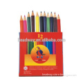 promotion 12pcs round shape color pencil set